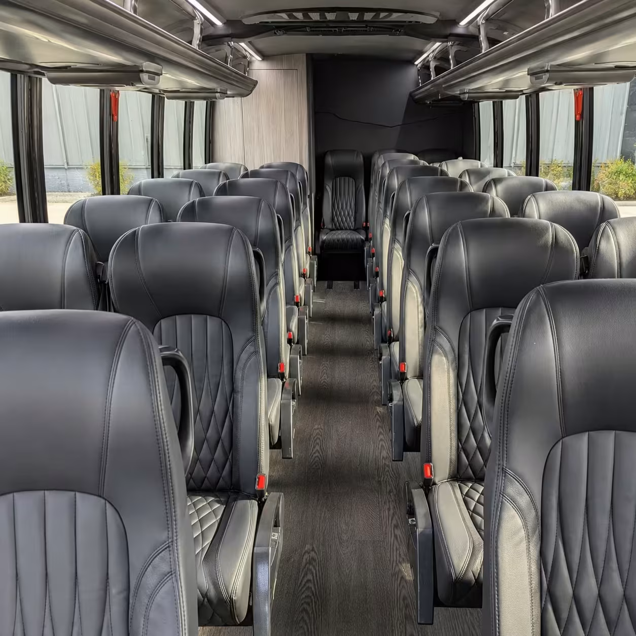 28 passenger minibus inside