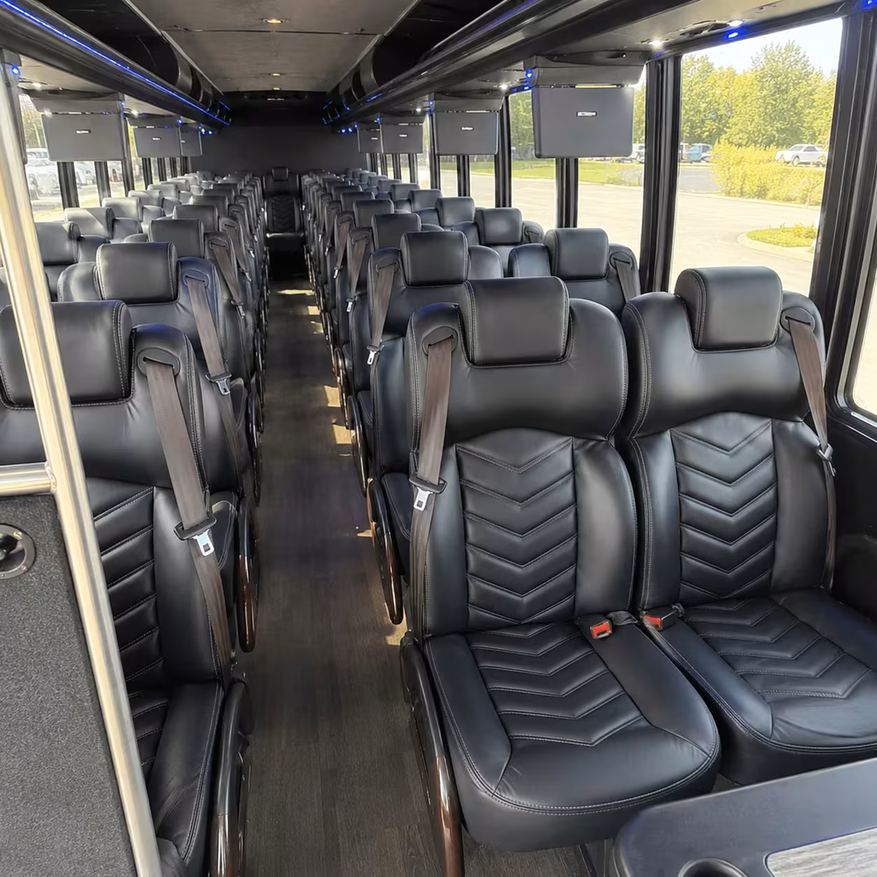 30 passenger minibus interior
