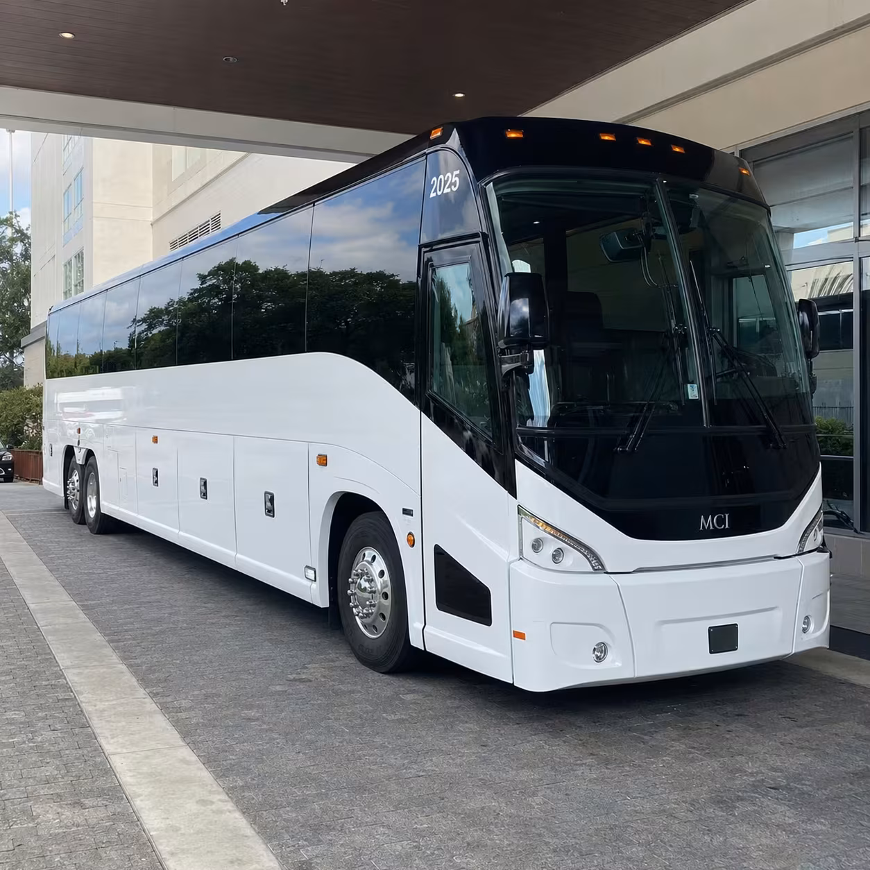 56 passenger charter bus