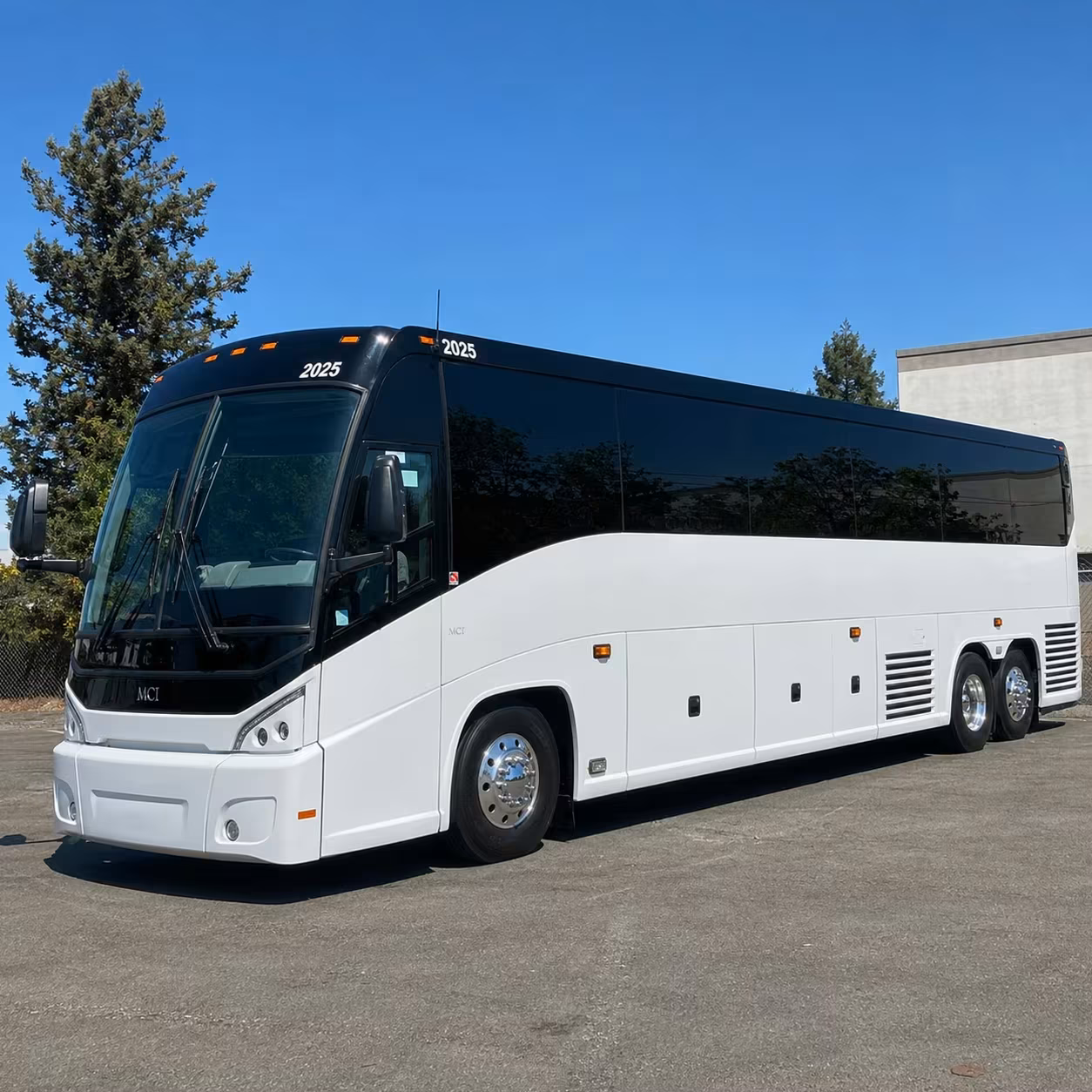 long distance military and government charter buses from springdale