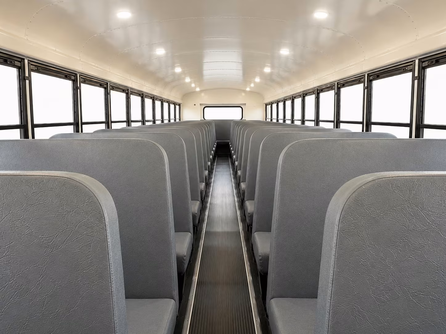 school bus interior