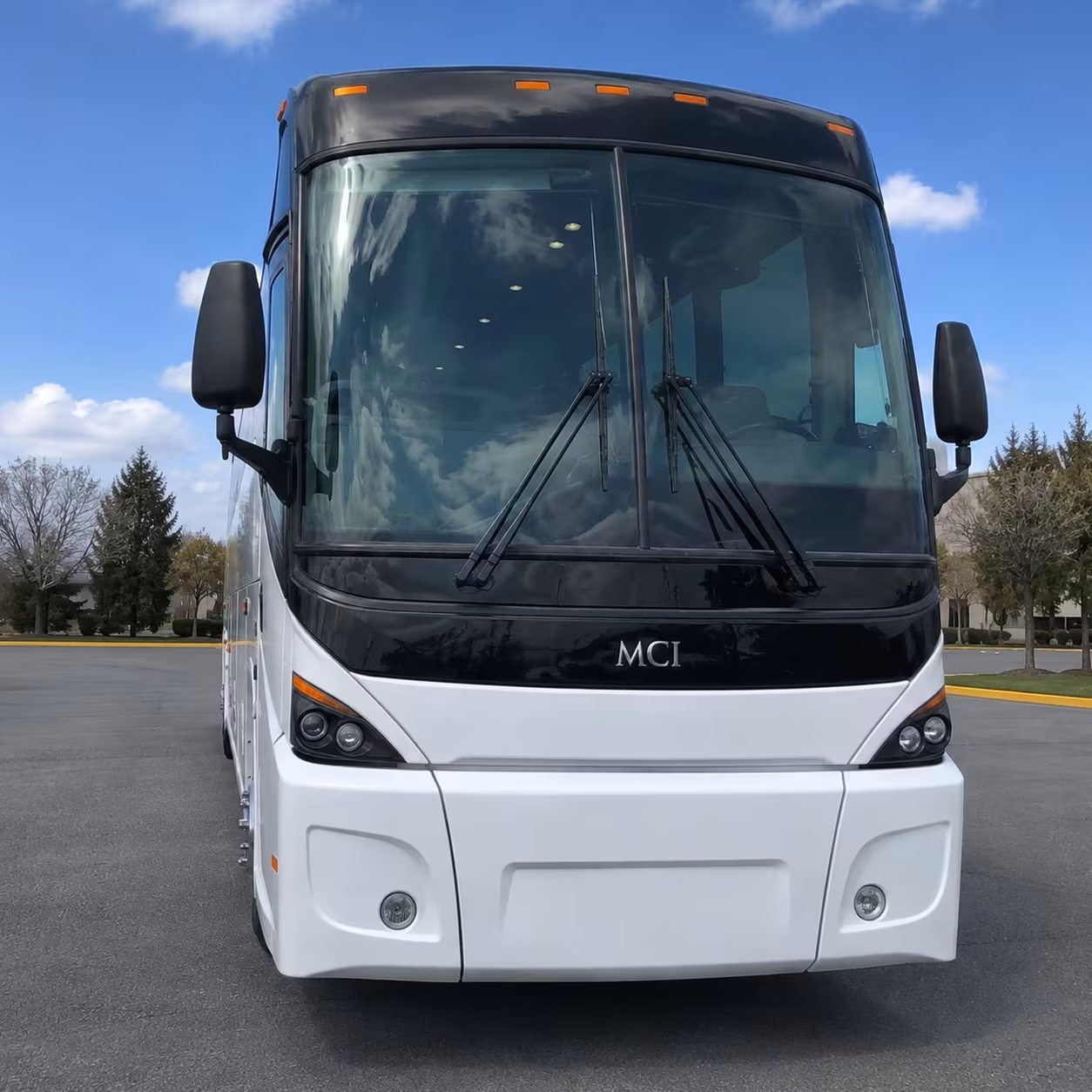 springdale charter bus rentals for sports teams flying into xna