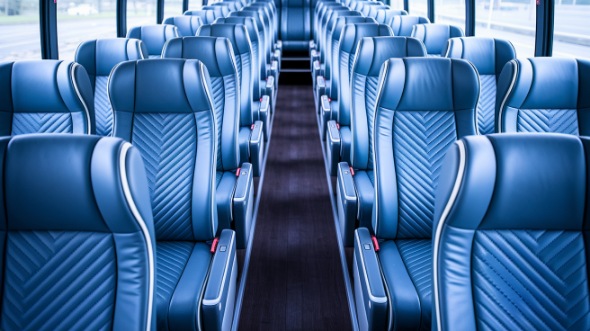 50 passenger charter bus interior springdale