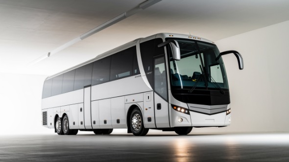 54 passenger charter bus springdale
