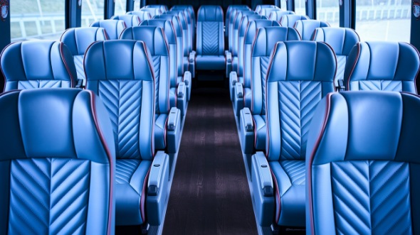 55 passenger charter bus interior springdale