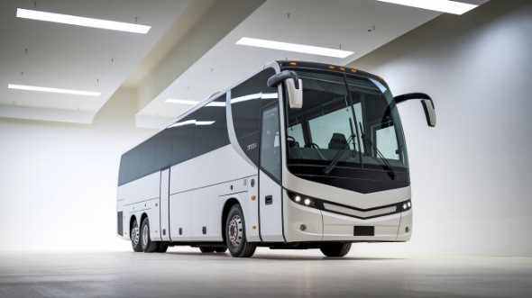 55 passenger charter bus springdale