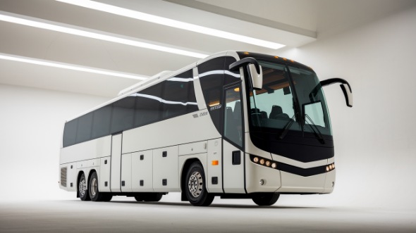 56 passenger charter bus springdale