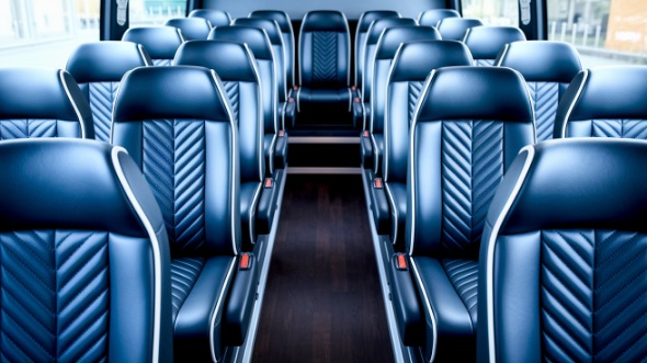 springdale 20 passenger minibus inside