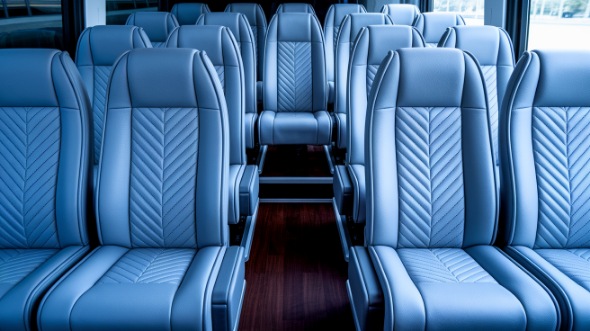 springdale 30 passenger minibus inside
