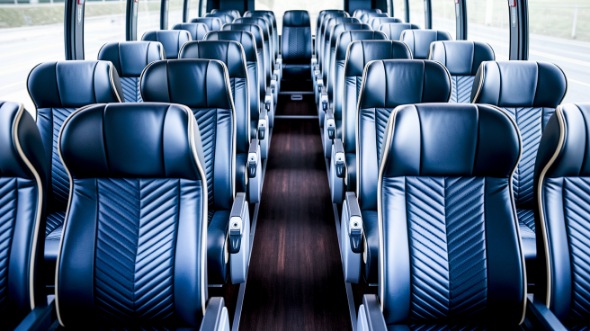 springdale 54 passenger charter bus rental