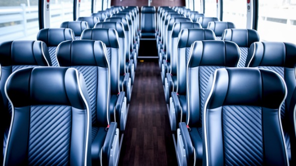 springdale 55 passenger charter bus rental