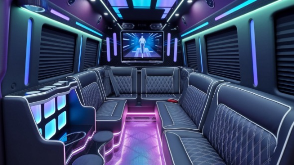 springdale party bus rental inside
